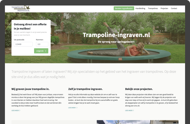 Trampoline Ingraven.nl